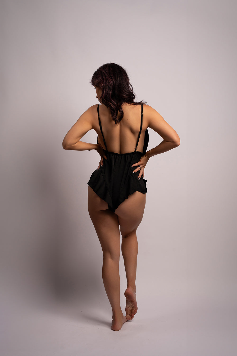 Blake Luxury Satin Teddy