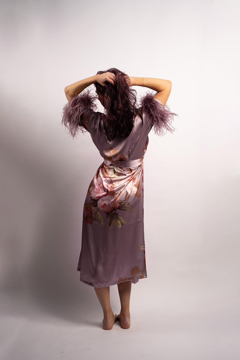 Bardot Long Robe Purple