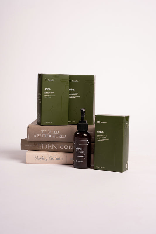 4 oz Shine- organic aloe-based lubricant